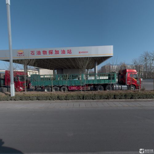 石油物探加油站