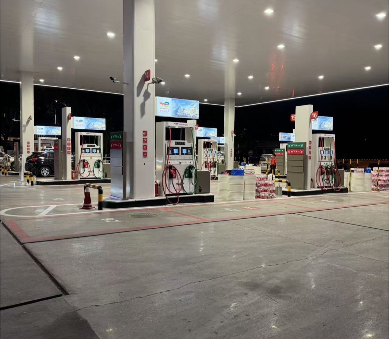 中国石化槐安东路加油站