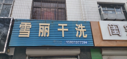 雪丽干洗店