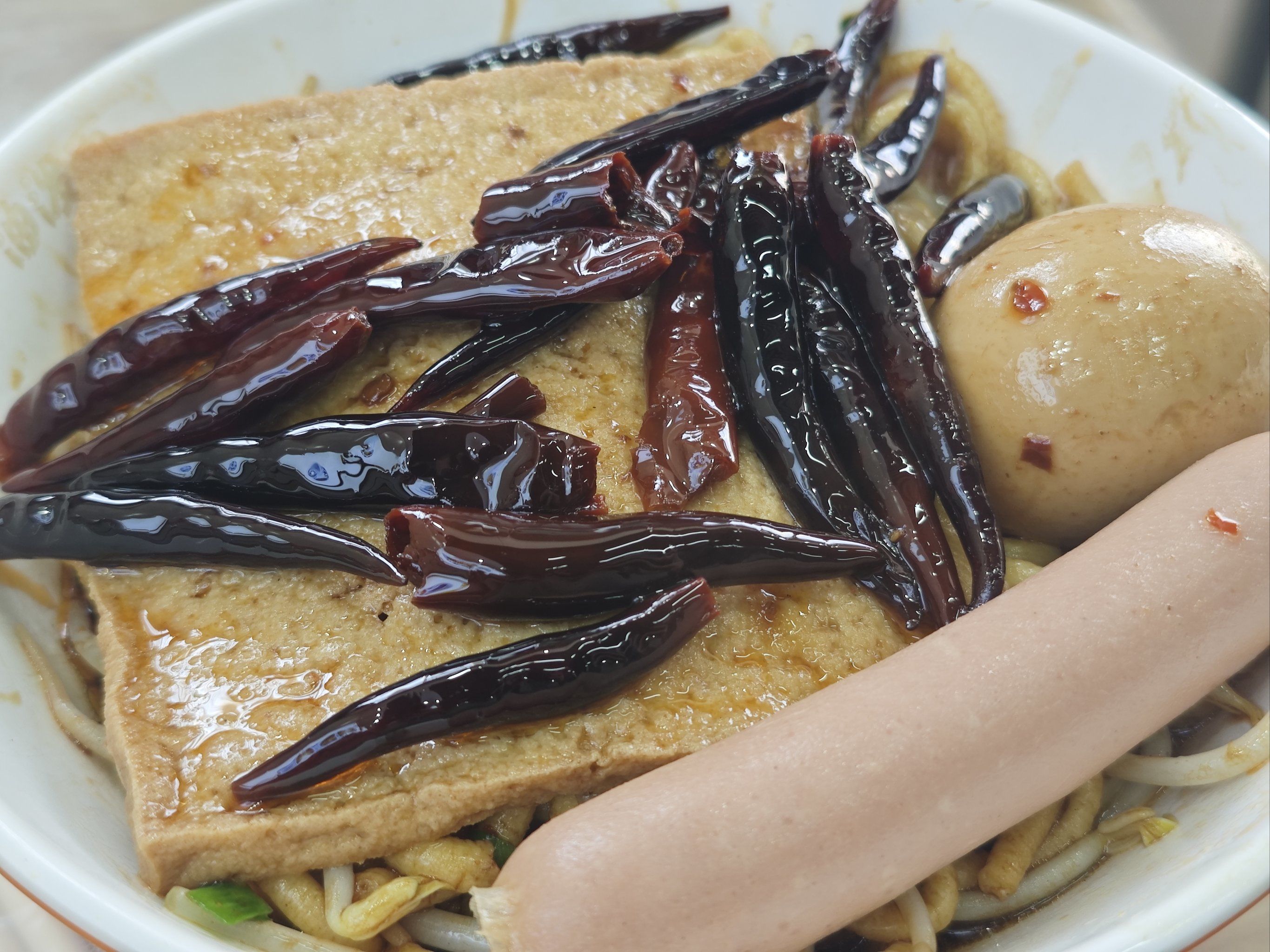 正宗板面油泼面