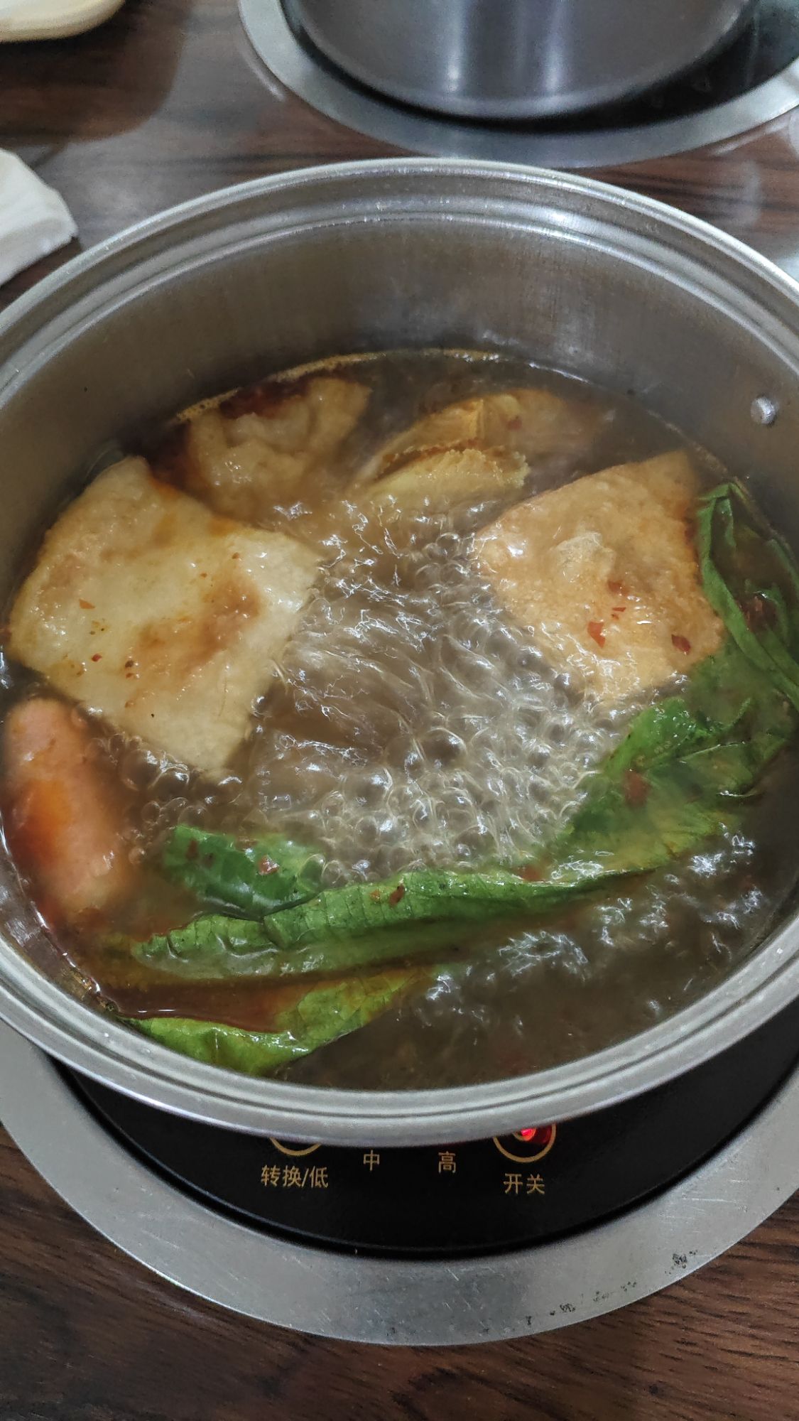 火锅旋转小火锅