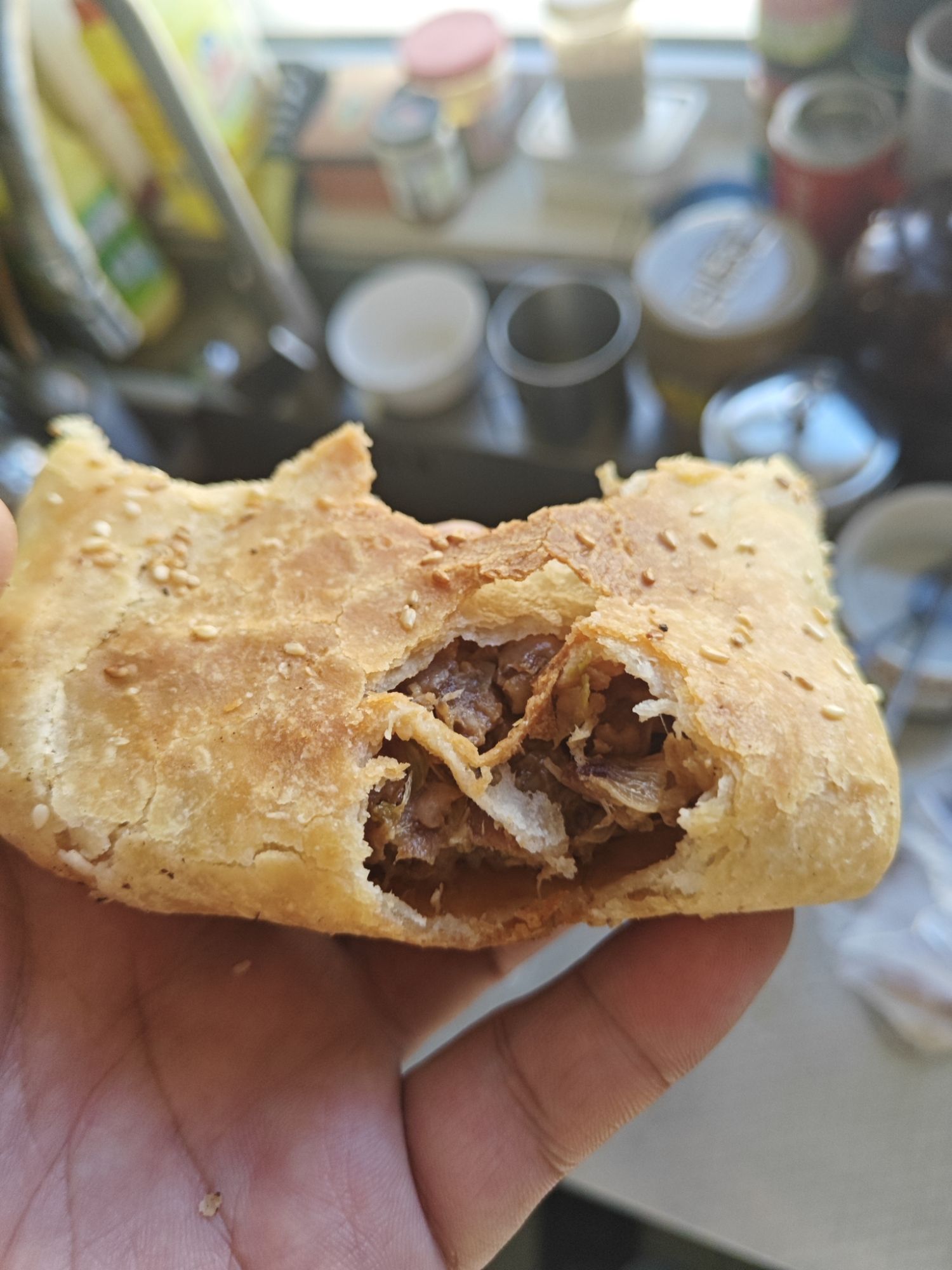 特色肉烧饼