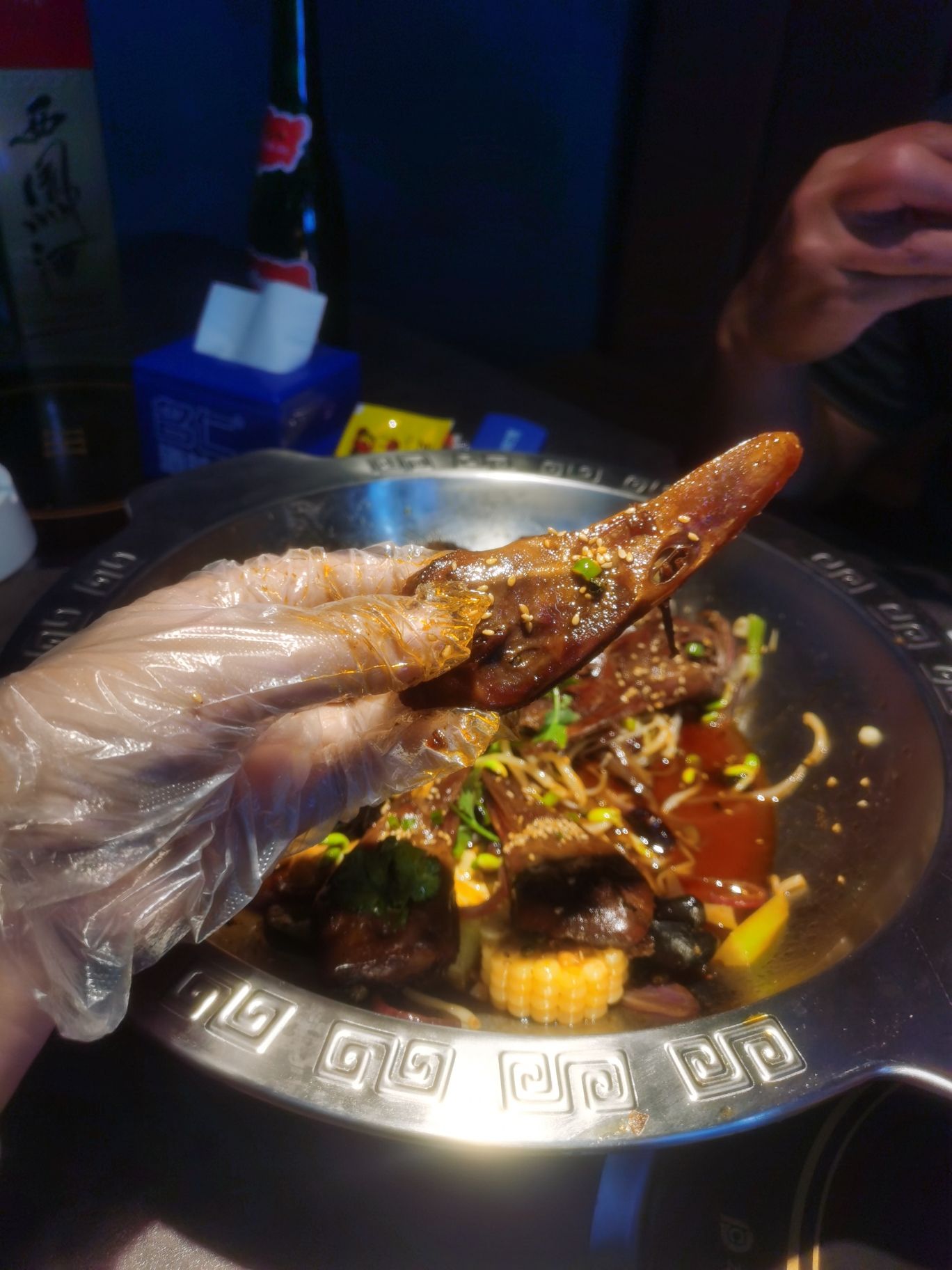 双合干锅鸭头香辣虾(中央锦城店)