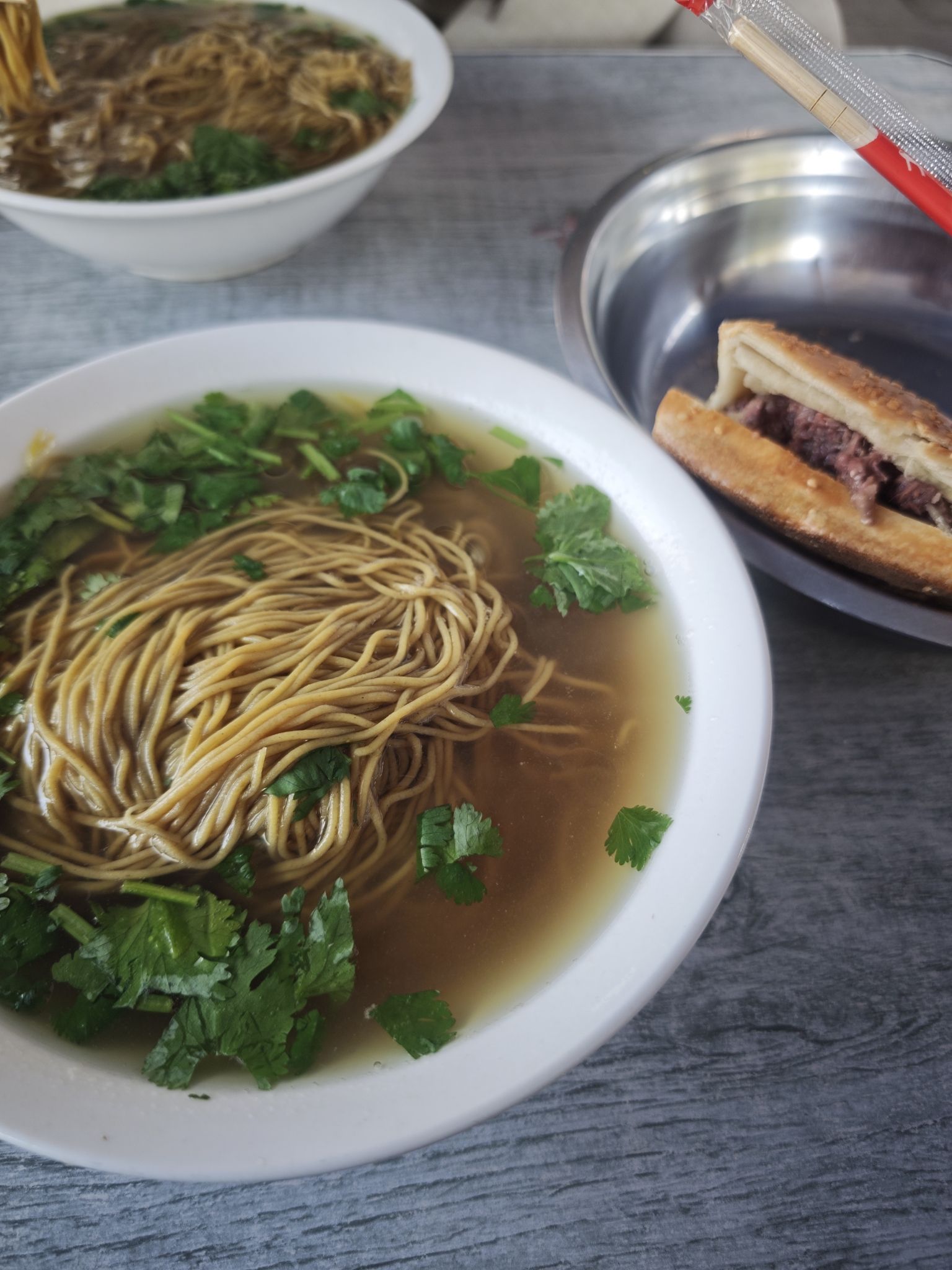因村顺路驴肉快餐店