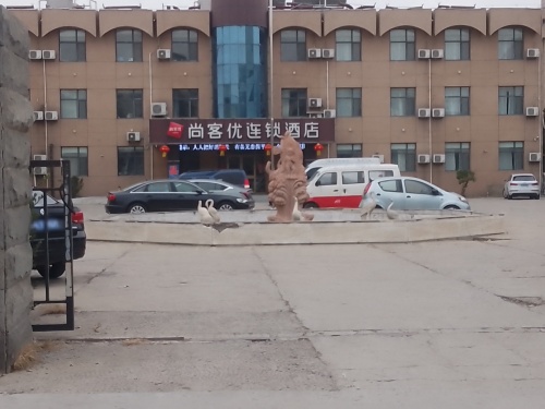 尚客优酒店新河县振堂路店大堂(暂停营业)