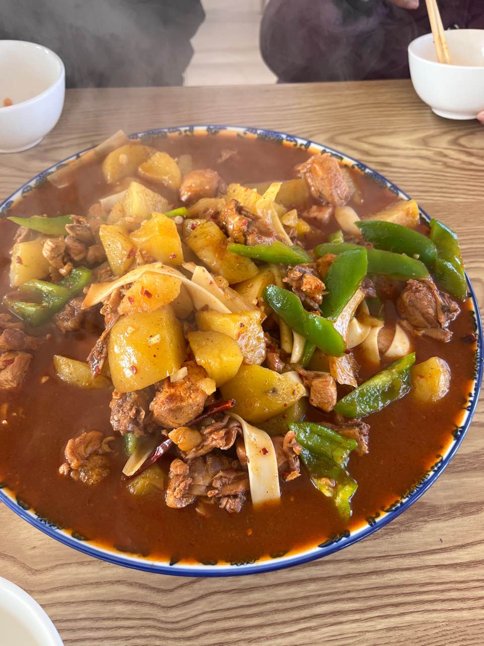 兰州拉面大盘鸡