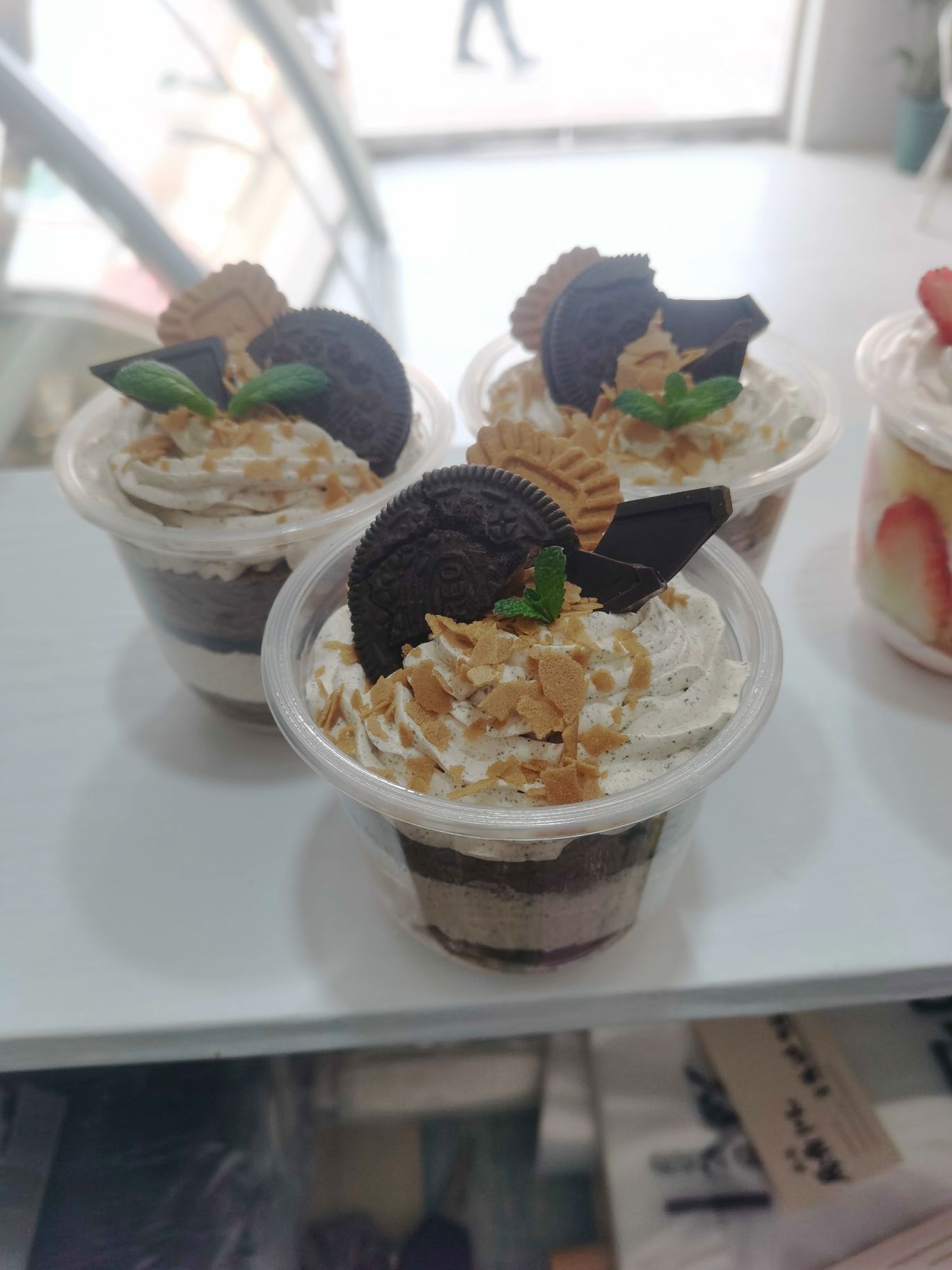 与甜蛋糕店