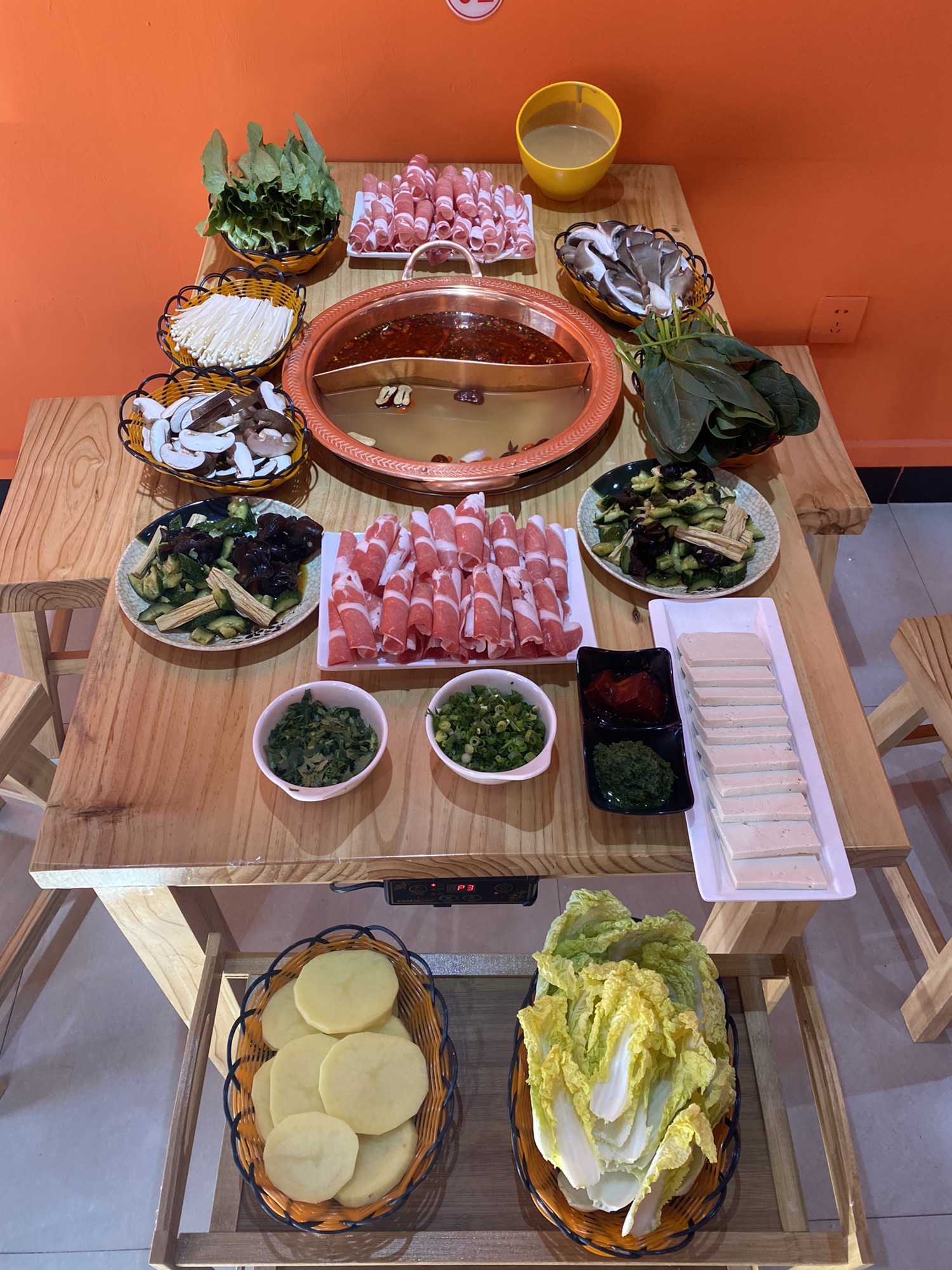 老铜桌涮肉