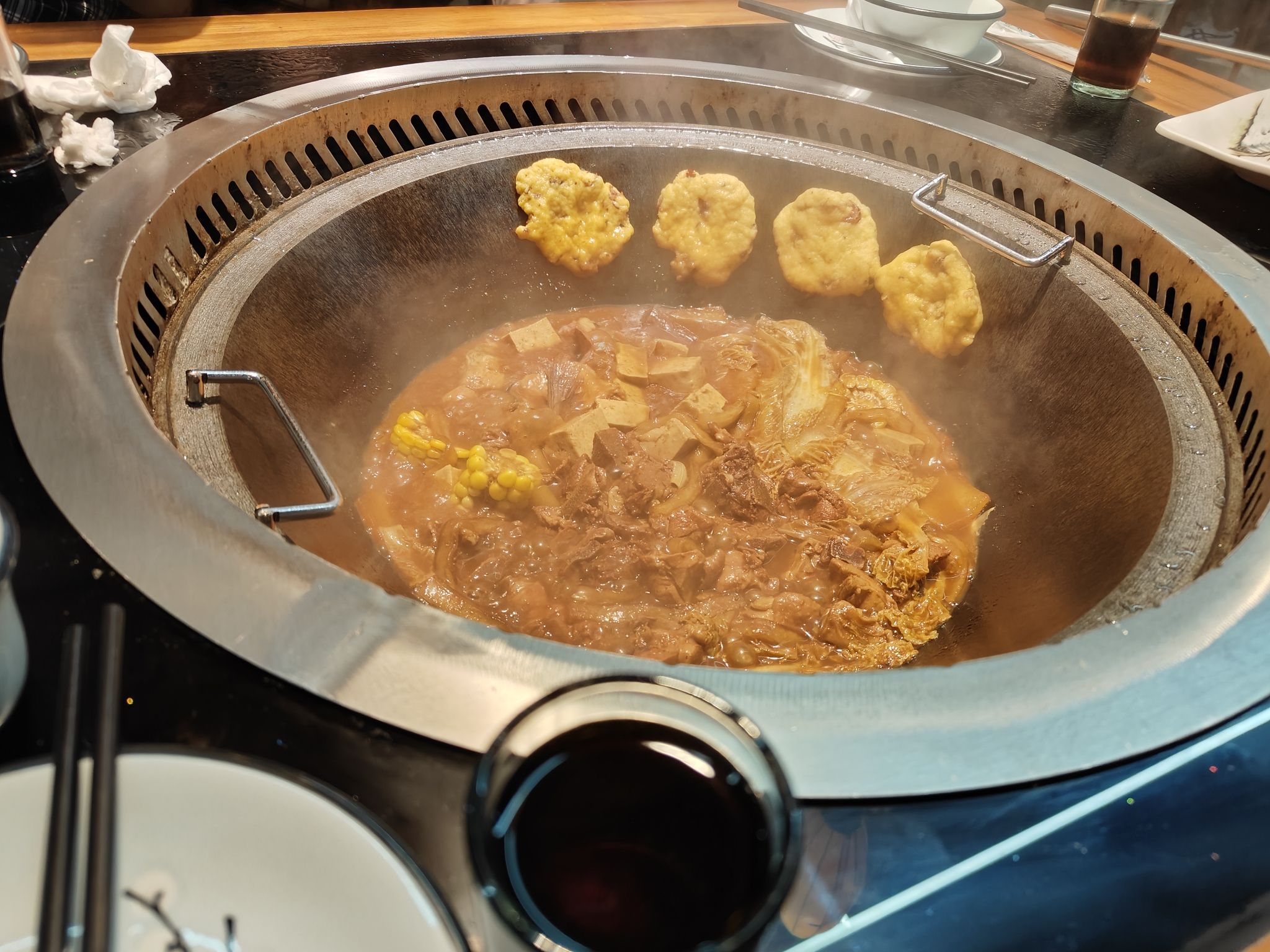 山河炖铁锅炖