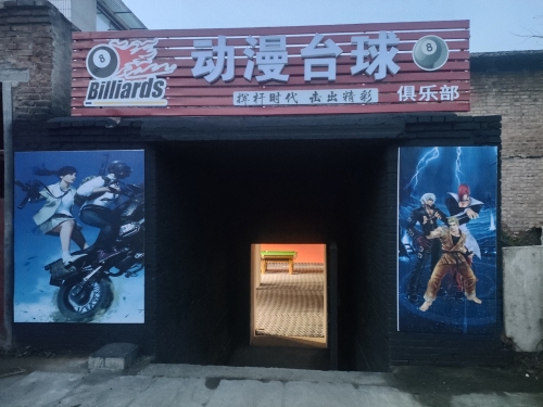 动漫台球俱乐部