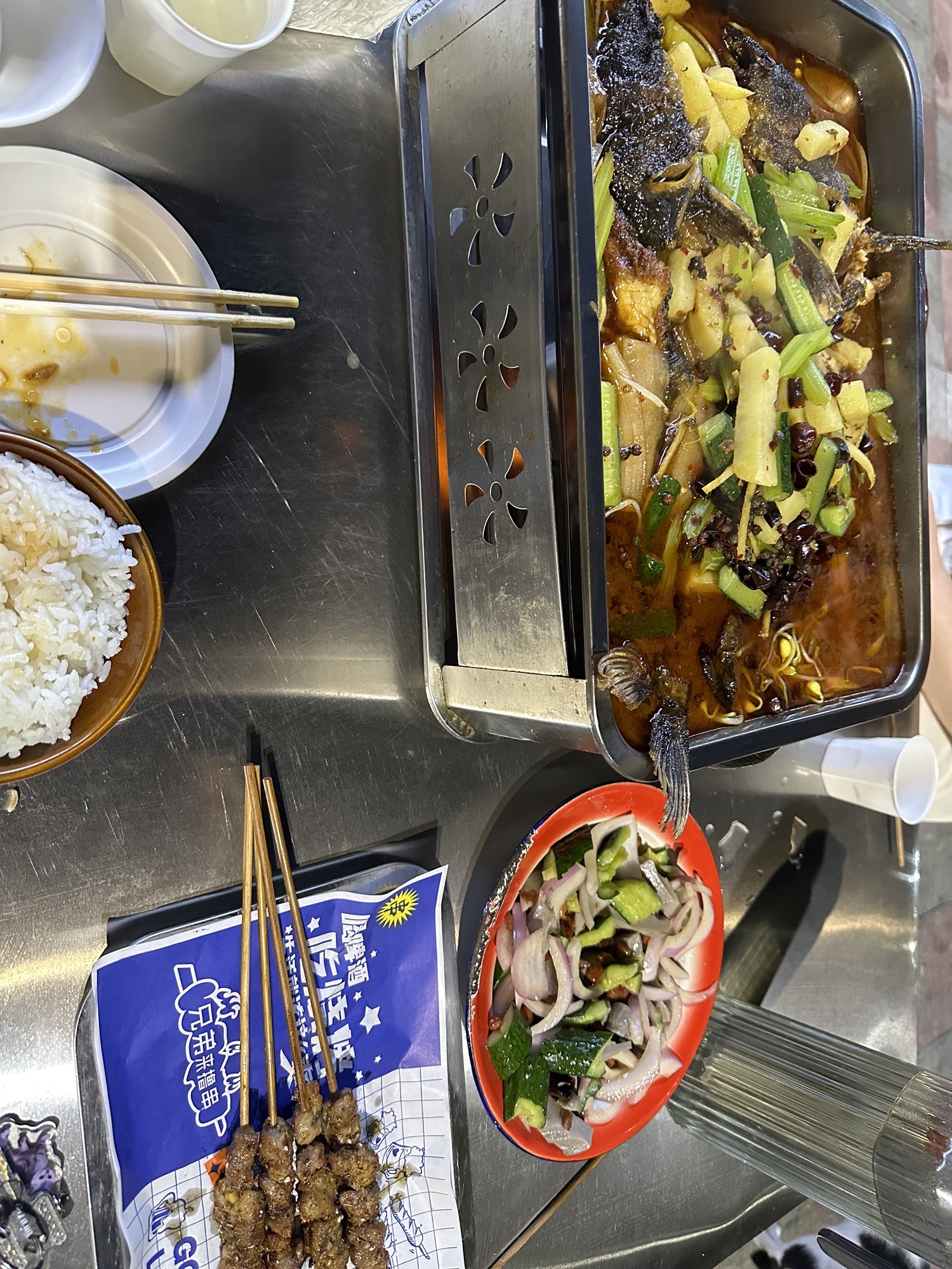 胖哥烤鱼(元氏店)