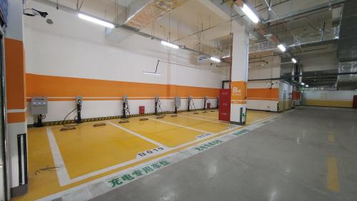 开迈斯汽车充电站(石家庄市高新假日酒店地下站)