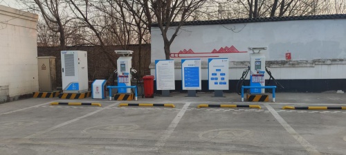 汽车充电站(中国石化正定东大充电站)