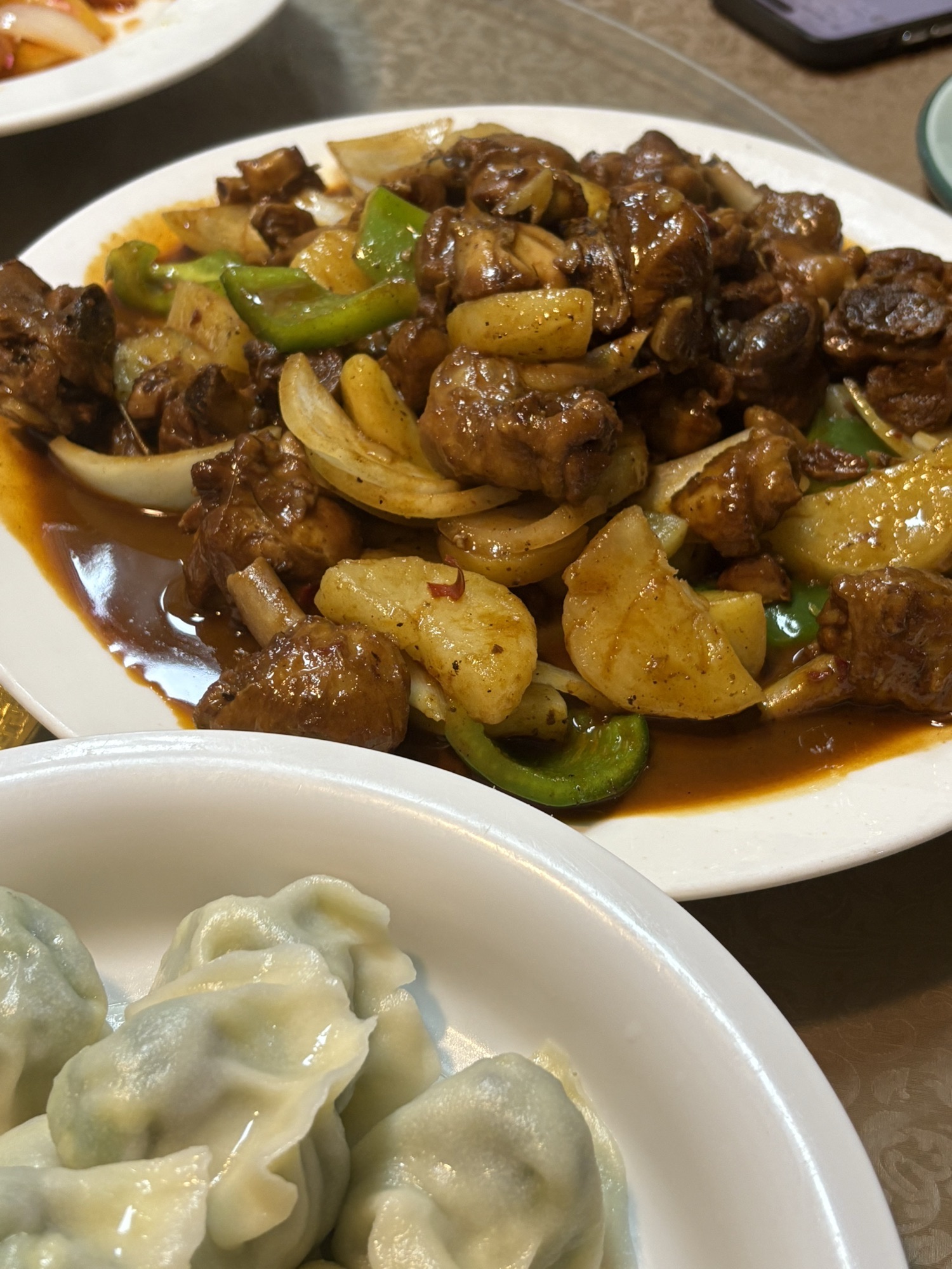 虾三鲜大馅水饺家常菜