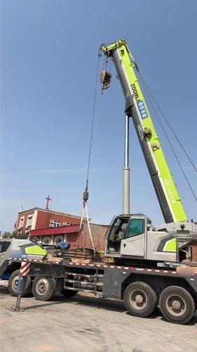 石青吊车随车吊勾机高空车租赁