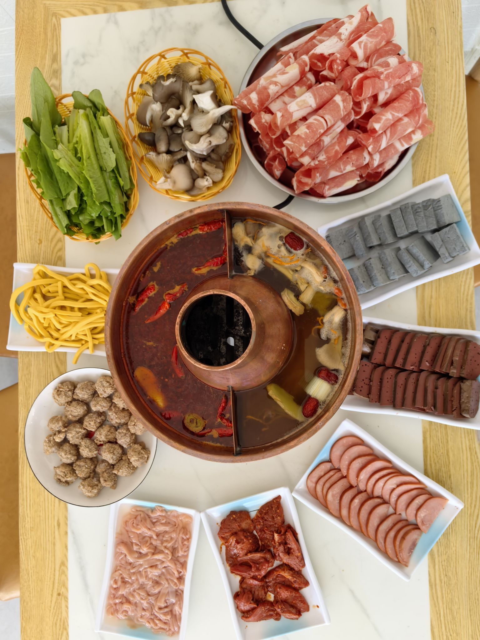 斜街铜锅涮肉