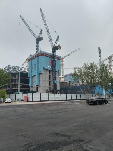 中国建筑第三工程局承建高铁片区57号地块项目