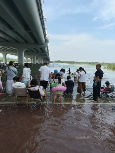 滹沱河滨水路跑步路线