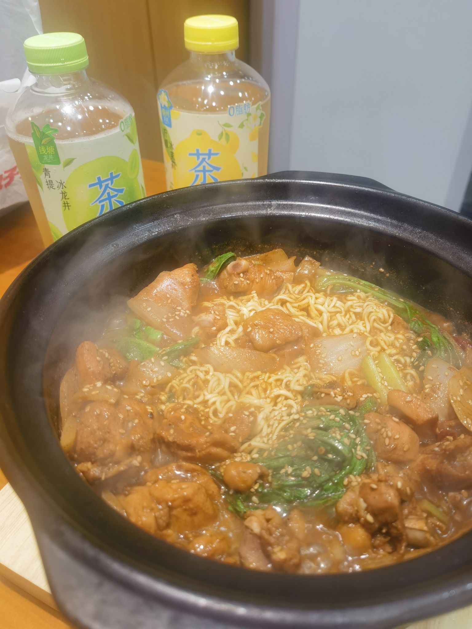 冒泡儿鸡公煲