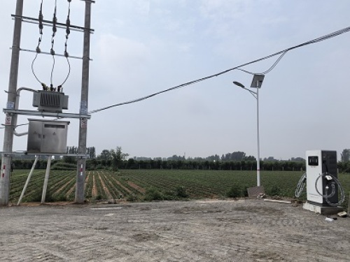 云快充汽车充电站(新曲加油站充电站160KW)