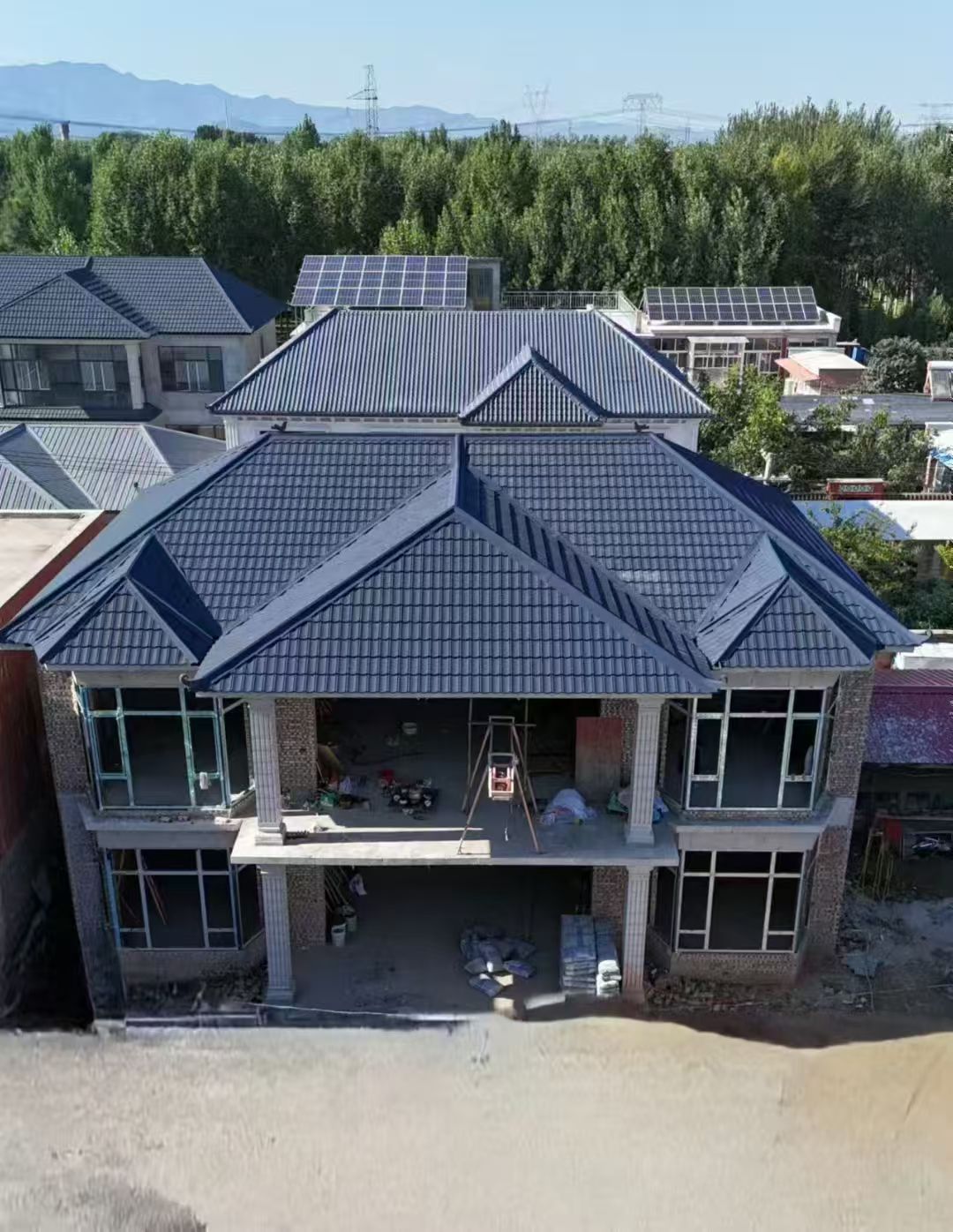鑫硕树脂瓦彩石瓦