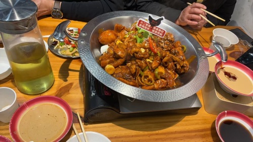 奋小二烂猪蹄新派火锅鸡(温塘店)